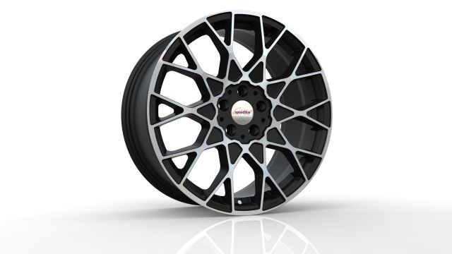 SL3.9805.07X/332 SL3 Cesare 8.0x19 (5x112x76)35 MATTSCHWARZ-FRONTKOPIERT